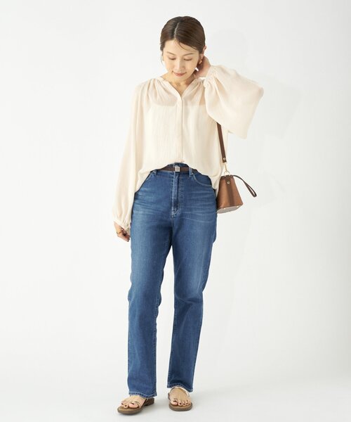 人気✨現行モデル YANUK IENA別注 LOUISE ストレートデニム 23 人気✨現行モデル YANUK IENA別注 LOUISE ストレートデニム 23