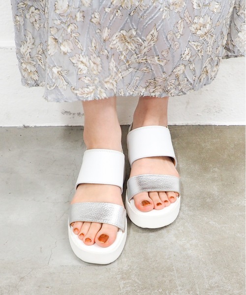 Corderoサンダル PADRONE パドローネ / CROG SANDALS with Chunky Sole / チャン