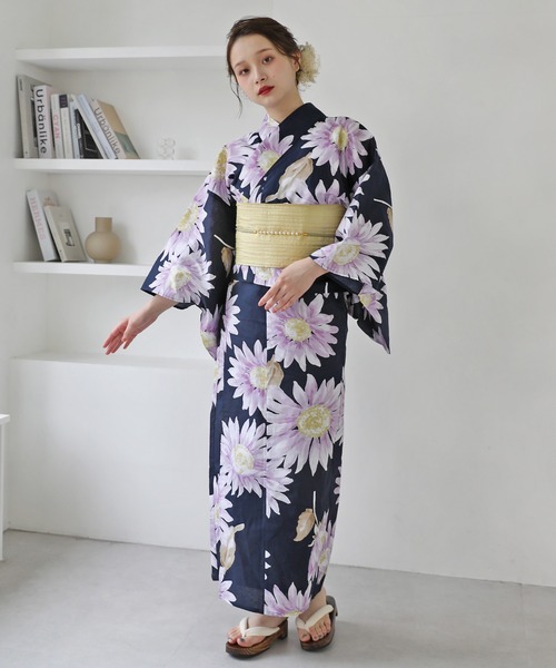 shetila（シェティラ） 甚平 浴衣 「着付け不要」5分で着られる、大人