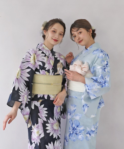 shetila 浴衣 「着付け不要」5分で着られる、大人の二部式浴衣