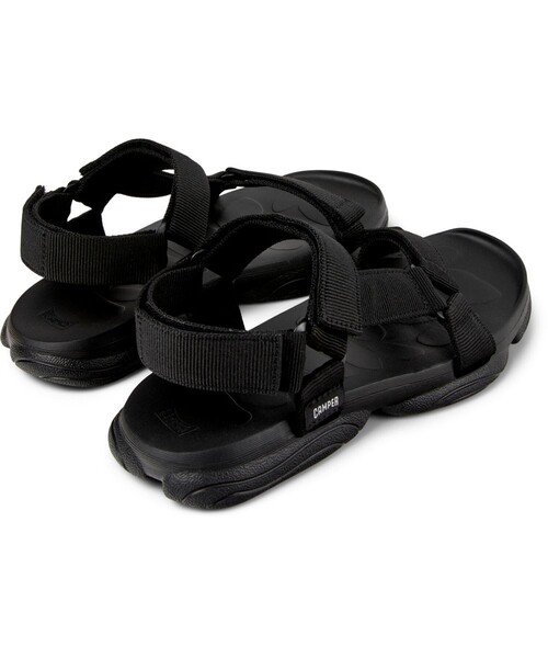 CAMPER サンダル Karst Sandal K101048 バックストラップ Karst Black Sandals for Men - Spring/Summer collection