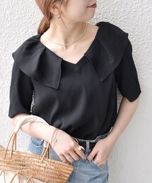 SHIPS any ブラウス シャツ 「WEB限定」SHIPS any:「洗濯機可能」ラフ