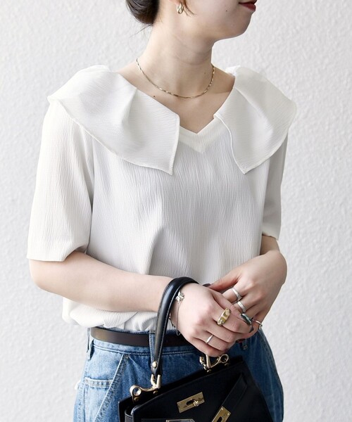 「SHIPS any」 長袖カットソー ONE SIZE ブラック レディース SHIPS any 「SHIPS any」 長袖カットソー ONE SIZE ブラック
