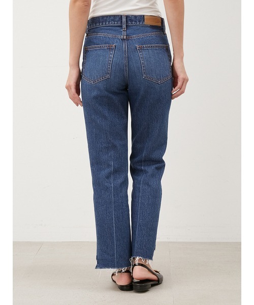 [Mila Owen] повреждение обработка Denim брюки 0 слоновая кость женский 
