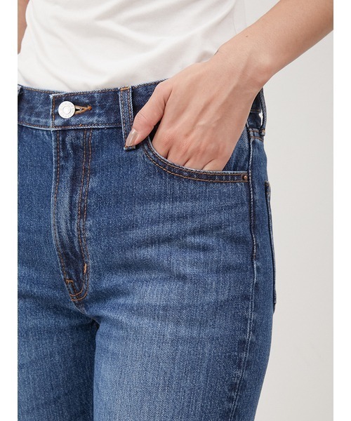 [Mila Owen] повреждение обработка Denim брюки 0 слоновая кость женский 