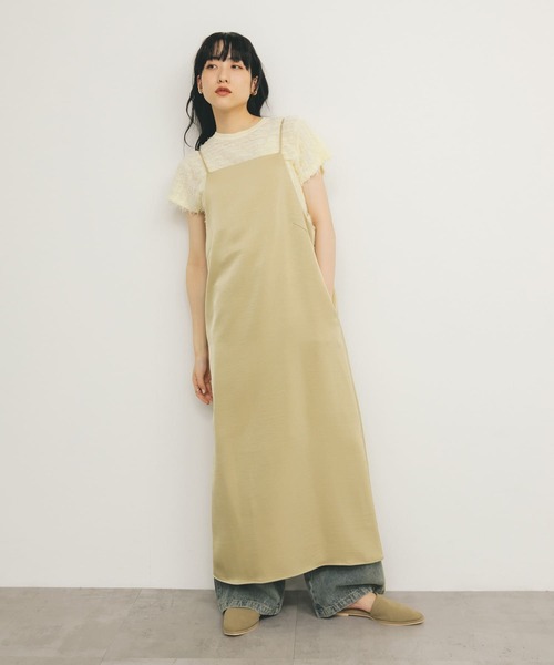 KBF ワンピース サテンキャミワンピース : ZOZOTOWN Yahoo!店