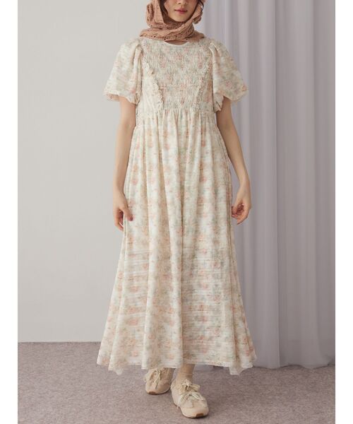 merry jenny ワンピース vintage flowerワンピース : ZOZOTOWN