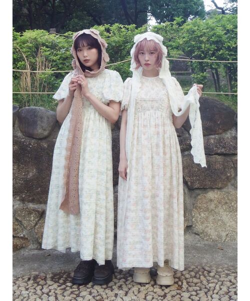 merry jenny vintage flowerワンピース merry jenny（メリージェニー） ワンピース vintage flowerワンピース