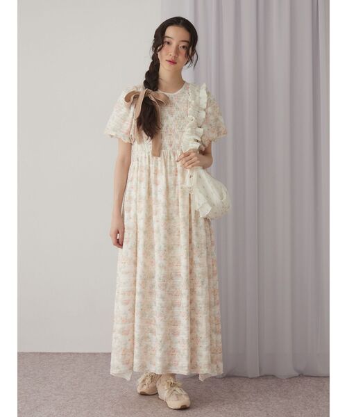 merry jenny ワンピース vintage flowerワンピース : ZOZOTOWN