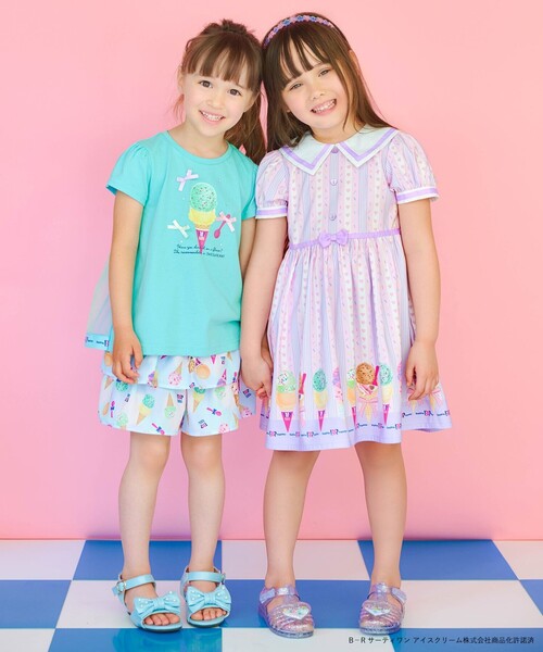 大量セット33点　一着400円　anyFAM　女の子130㎝～まとめ売り any FAM ワンピース 「any FAM×サーティワン アイスクリーム