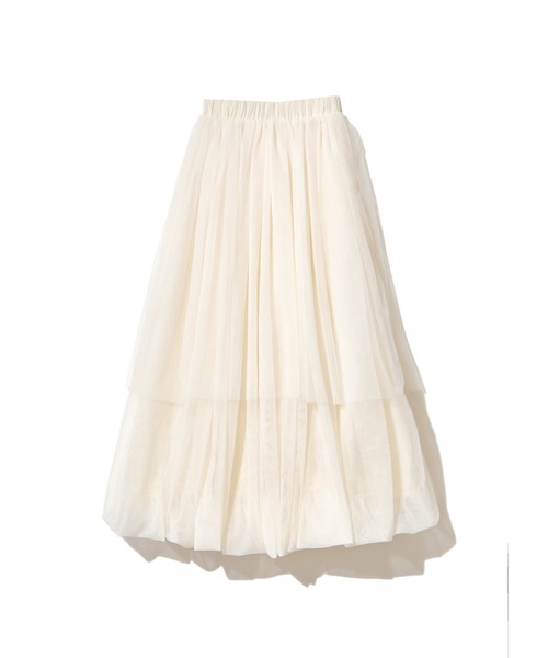 NOTRE emor（ノートルエモア） スカート balloon silhouette tulle
