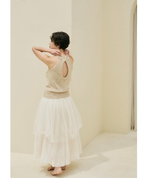 NOTRE emor（ノートルエモア） スカート balloon silhouette tulle