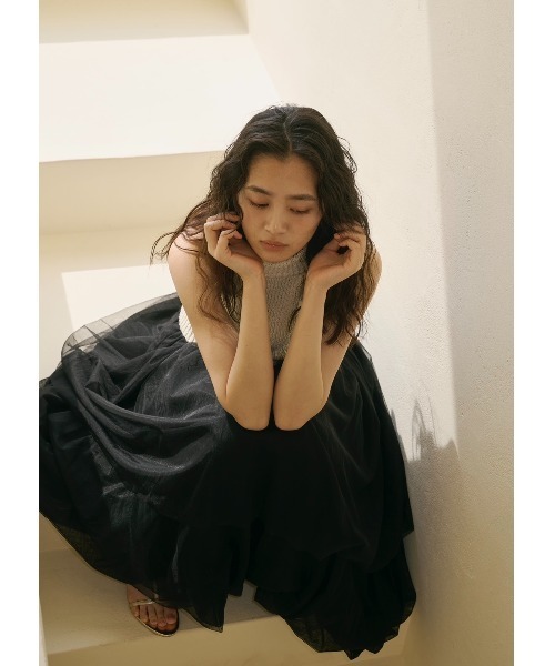 スカート NOTREemor tulle mini dress tulle mini dress（ドレス）｜NOTREemor（ノートルエモア）の
