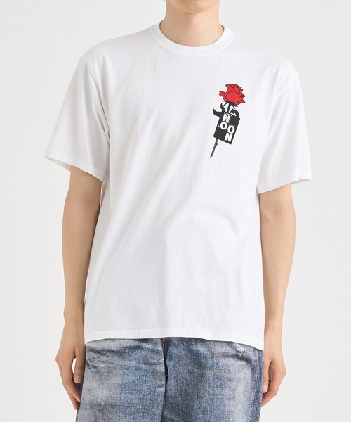 【関税込み】UNDERCOVER ベージュ UC1E3811 Tシャツ UNDERCOVER]TEE Bosisio プリントパッチ Albino/LIGHT BEIGE