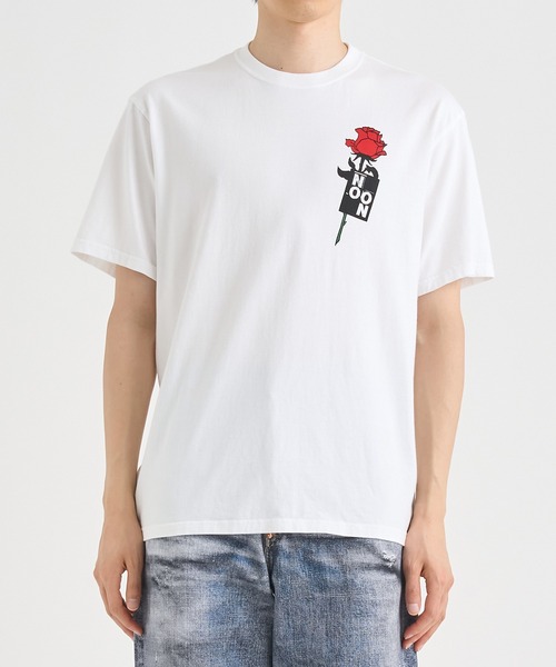 【関税込み】UNDERCOVER バーガンディ UC1D9810-2 Tシャツ UNDERCOVER: Burgundy UC1D9810-2 T-shirt | SSENSE