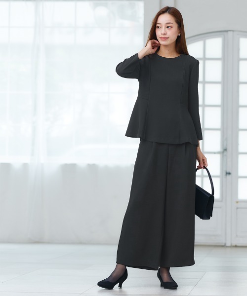 ニッセン（nissen） 喪服 セレモニースーツ セットアップ 卒業式 喪服