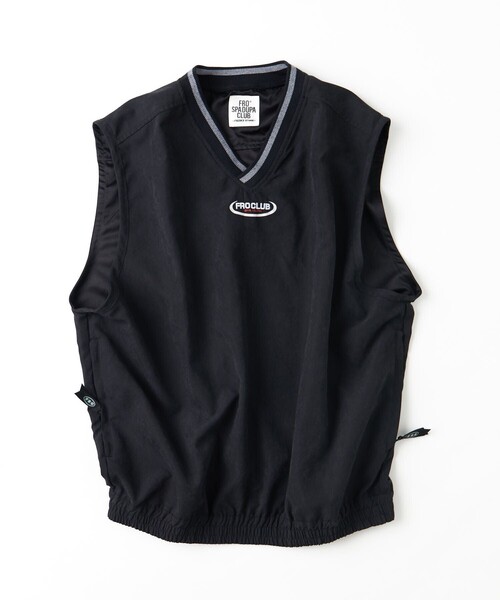 「FREAK'S STORE」 ノースリーブトップス LARGE ブラック メンズ | FREAK'S STORE