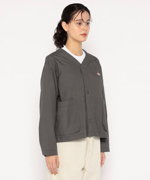 DANTON ノーカラーオリーブジャケット　サイズ38 Amazon.co.jp: DANTON ダントン レディース WOOL MOSSER ノー