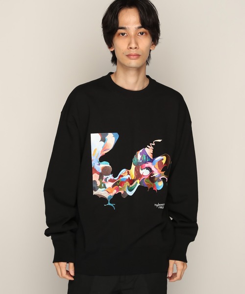 【廃盤レア】Nujabes トレーナー　YEN TOWN MARKET Nujabes Embroidered Logo Crewneck - Black – YEN TOWN MARKET