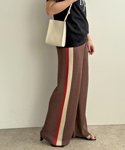 LHELBIE パンツ ラメニットパンツ レディース : ZOZOTOWN Yahoo