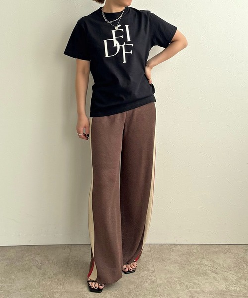 nowos ラメニットパンツ LHELBIE パンツ ラメニットパンツ レディース : ZOZOTOWN Yahoo
