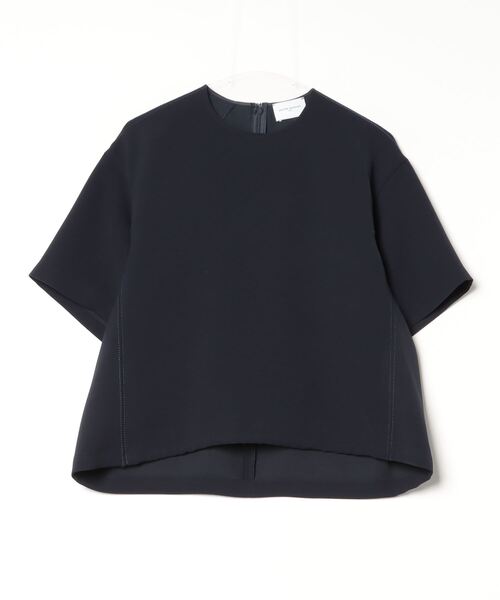 「UNITED ARROWS」 7分袖ブラウス 36 ネイビー レディース