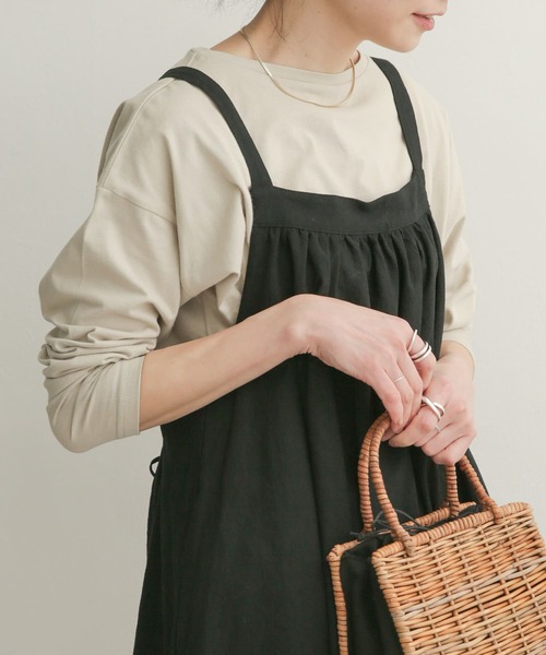 「URBAN RESEARCH DOORS」 長袖カットソー 1 ベージュ レディース