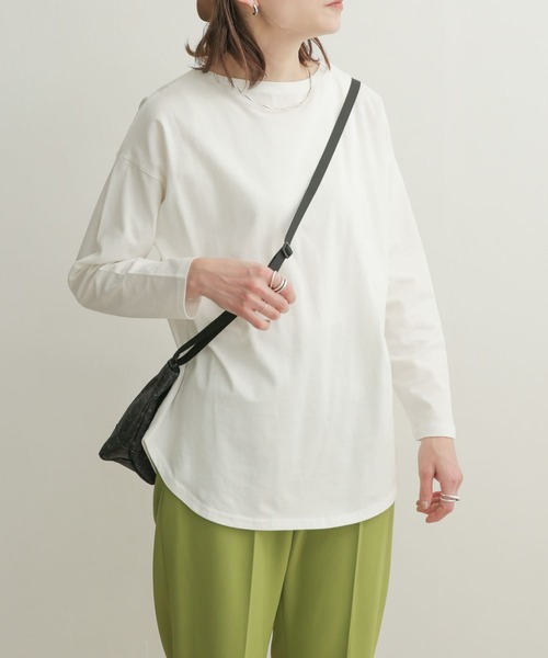 「URBAN RESEARCH DOORS」 長袖カットソー 1 ベージュ レディース
