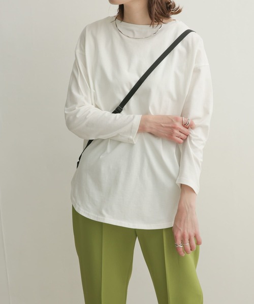 「URBAN RESEARCH DOORS」 長袖カットソー 1 ベージュ レディース
