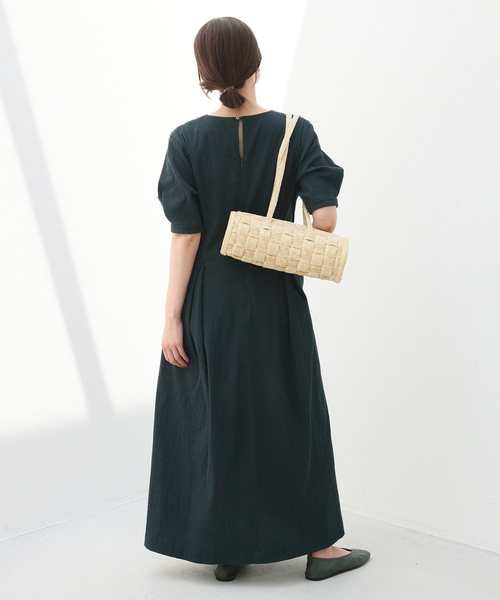 新品  イエナ　Vネックワンピース IENA｜B. サッカーVネックワンピース | Rakuten Fashion(楽天