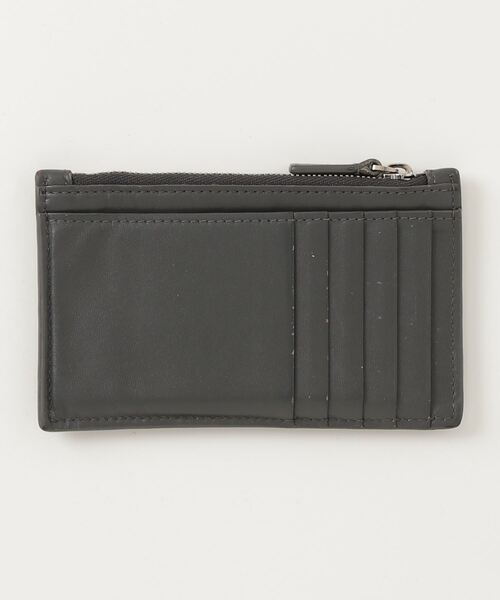 【美品】BALENCIAGA バレンシアガ ロゴカードケース グレー バレンシアガ BALENCIAGA カードケース （グレー） -靴
