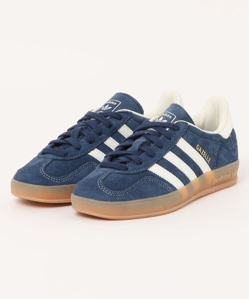 【adidas】GAZELLE INDOOR NIGH/OFFW/GOLD 国内発送 adidas GAZELLE INDOOR OFF WHITE/OFF WHITE/GOLD METALLIC