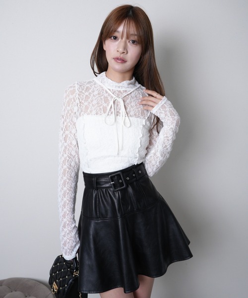 LIP SERVICE（リップサービス） tシャツ 2wayチョーカーシアートップス