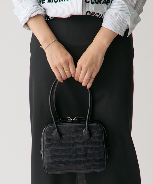 MAISON CANAU BOXボストンバッグ　S MAISON CANAU（メゾンカナウ） ボストンバッグ メゾン カナウ ボックス