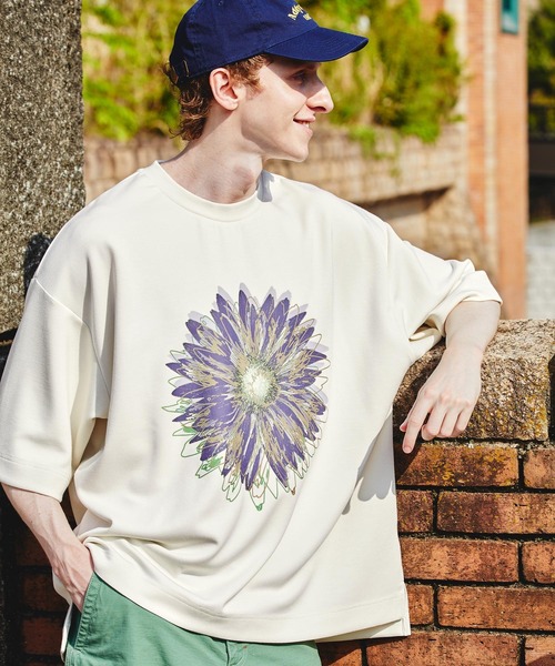 「EMMA CLOTHES」 半袖Tシャツ L グリーン メンズ