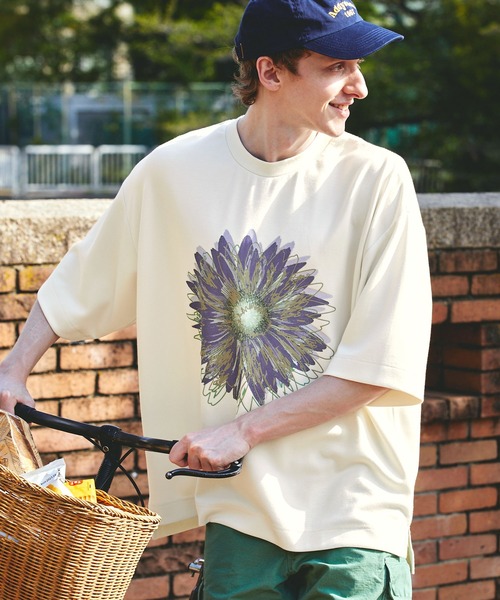 「EMMA CLOTHES」 半袖Tシャツ L グリーン メンズ