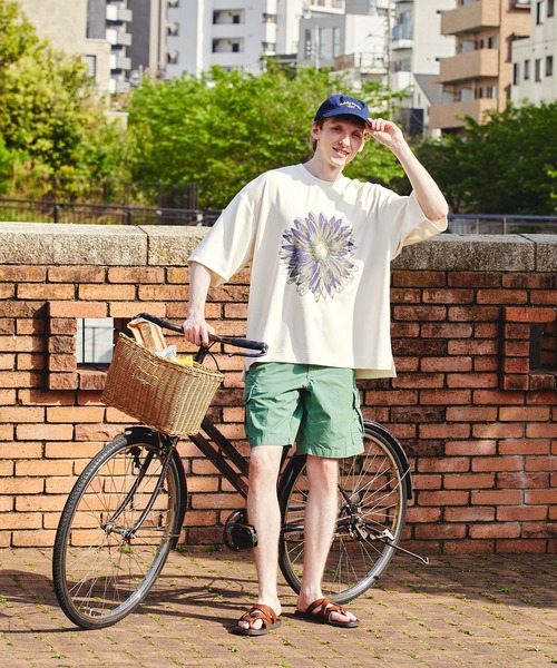 「EMMA CLOTHES」 半袖Tシャツ L グリーン メンズ