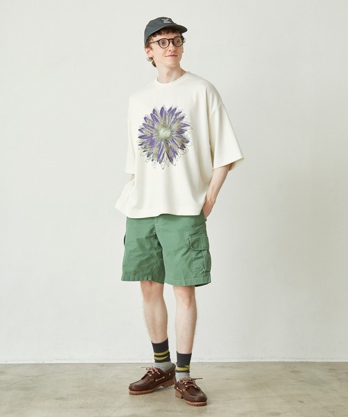 「EMMA CLOTHES」 半袖Tシャツ L グリーン メンズ