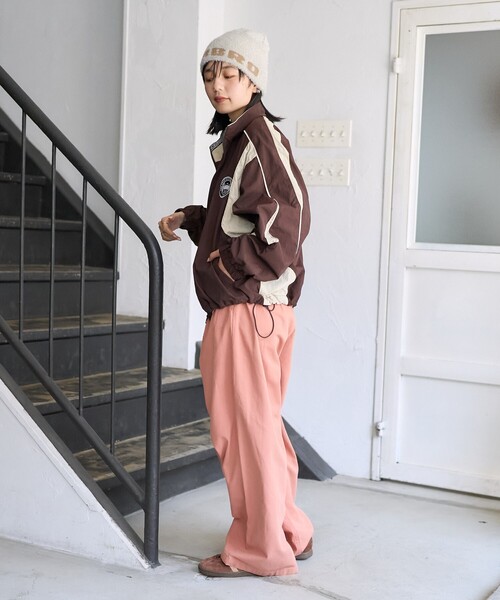 ふわふわり♡　0906 FREAK'S STORE チノパン ウォッシュ加工 イージーチノパンツ