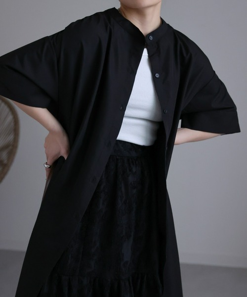 「sakishimatokyo」 半袖ワンピース FREE ブルー レディース_画像6