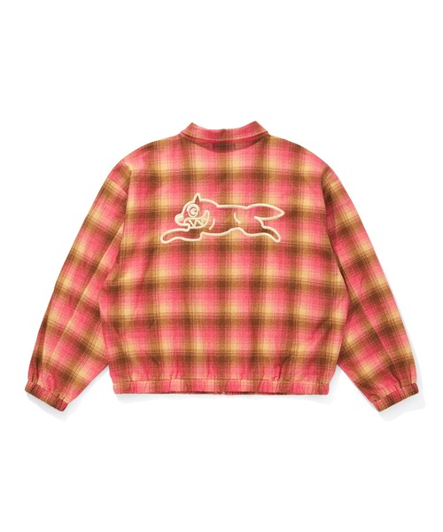 ICECREAM（アイスクリーム） ブルゾン アウター APPLIQUE LOGO FLANNEL