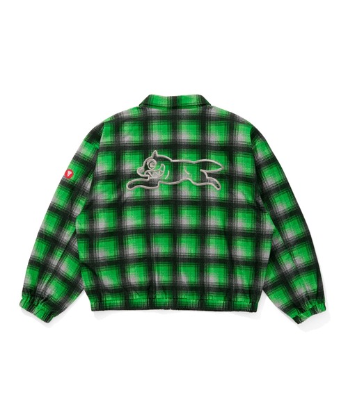 ICECREAM（アイスクリーム） ブルゾン アウター APPLIQUE LOGO FLANNEL