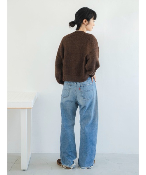 Ungrid（アングリッド） ニット セーター カラーモヘヤ混ルーズニット