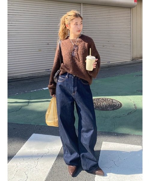 今期新品Ungridモヘヤ混ルーズニット♡ 1-6-1.jpg