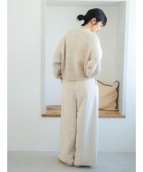 Ungrid（アングリッド） ニット セーター カラーモヘヤ混ルーズニット