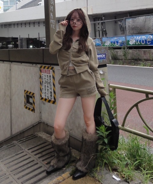 ACLENT アクレント ピグメントコンパクトジップフーディー パーカー セール】ピグメントコンパクトジップフーディー（パーカー）｜ACLENT