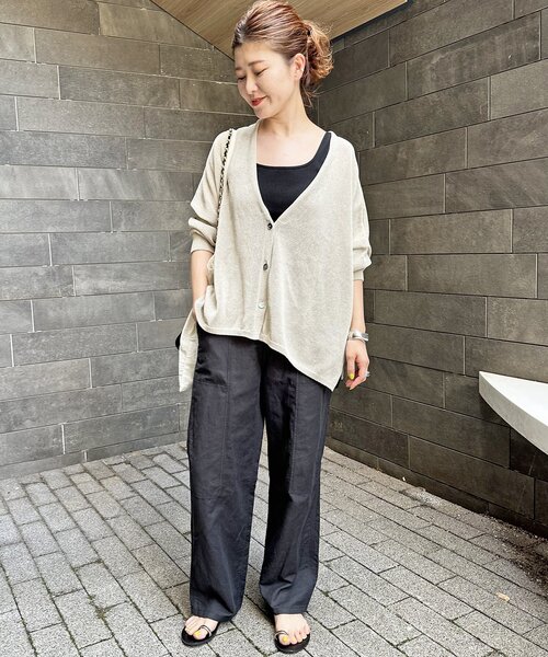 「Spick & Span」 パンツ 38 カーキ レディース_画像2