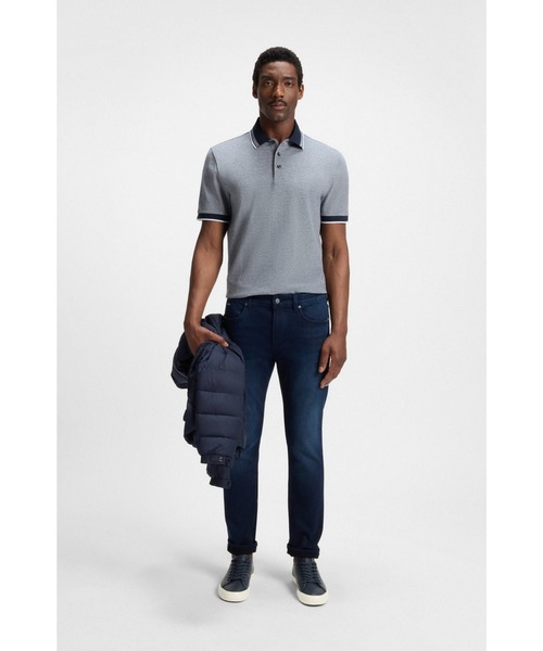 BOSS（HUGO BOSS） スニーカー グレインレザー ラバーソール メンズ