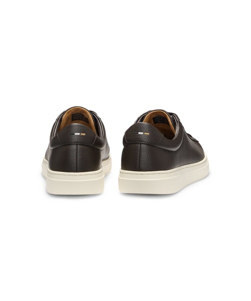 BOSS（HUGO BOSS） スニーカー グレインレザー ラバーソール メンズ