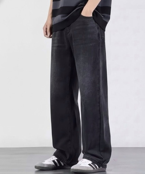 ワイドパンツ ジーンズ デニム デニムパンツ 「UNISEX」ヴィンテージ